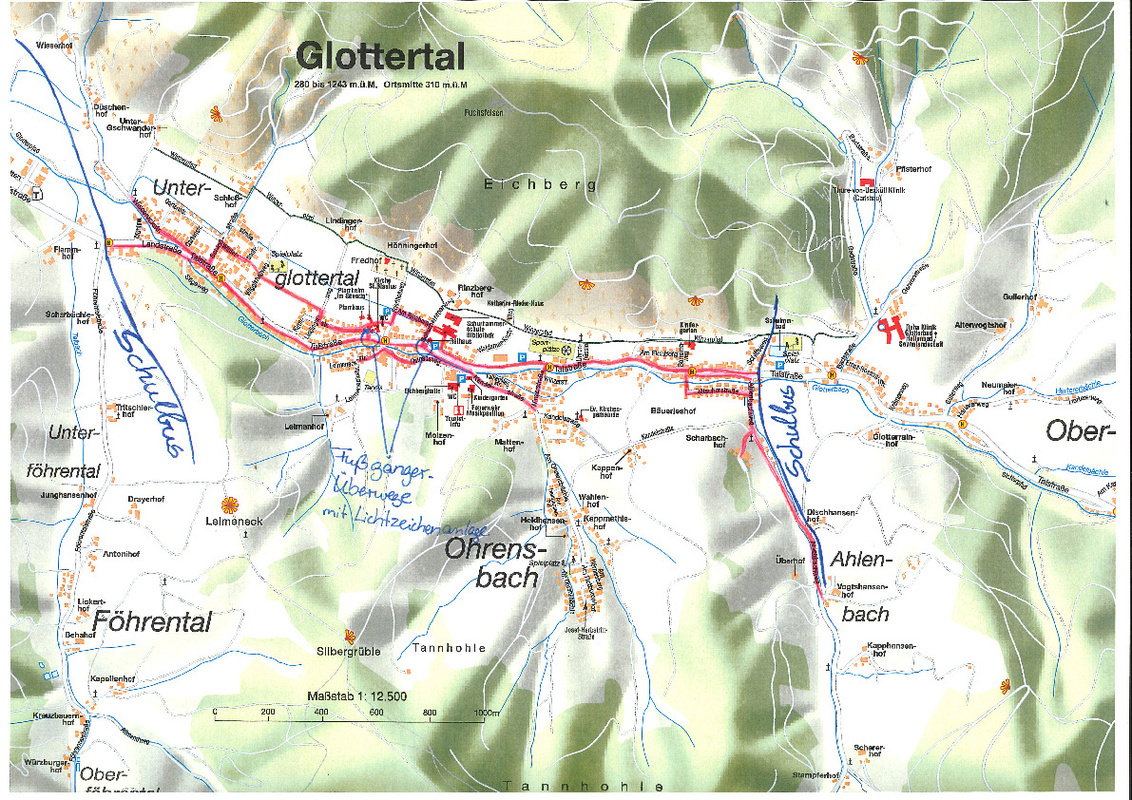 Schulwegplan Glottertal