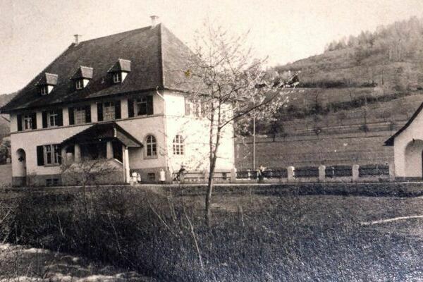 Ohrensbacher Schulhaus 1916