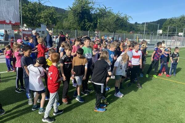 Start des Sponsorenlaufes