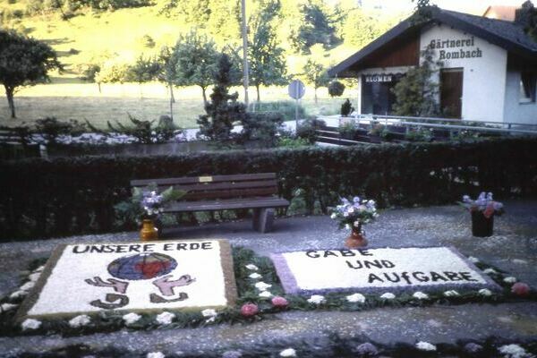 Blumenteppich 1997